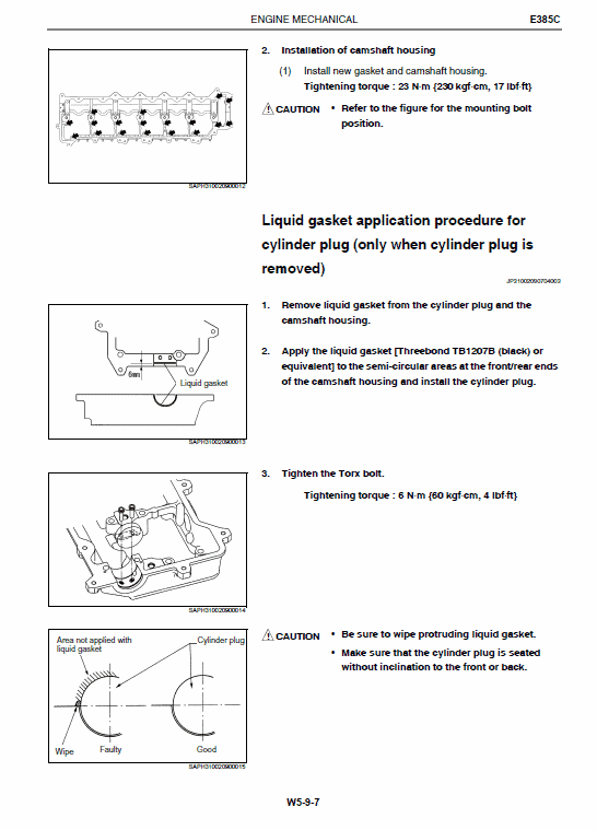 Hino Diesel Engine J08E-UN Service Manual Workshop Guide