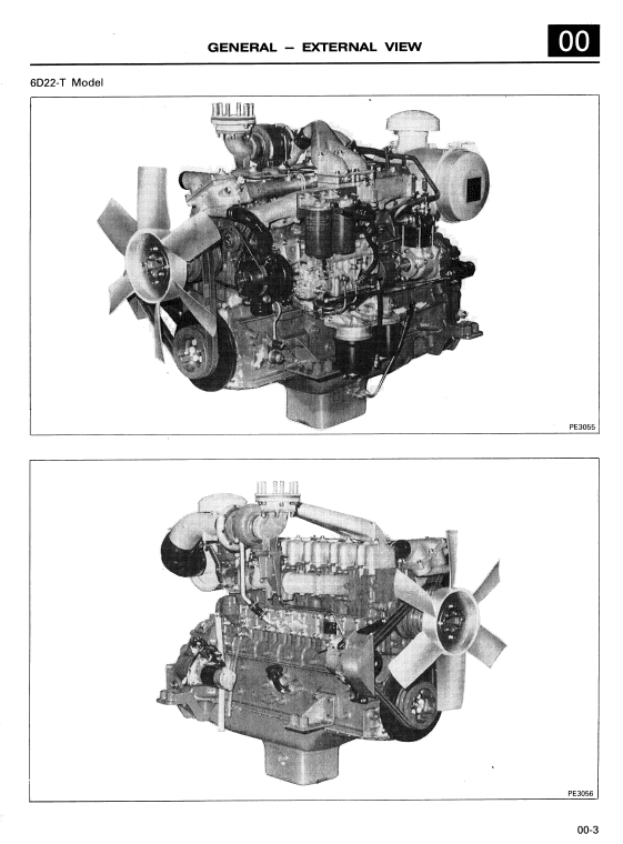 Mitsubishi 6D22, 6D22-T, 6D22-TC Engine Workshop Service Manual Workshop Guide