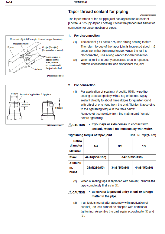 Hino J08E-TM Engine Workshop Service Manual Workshop Guide