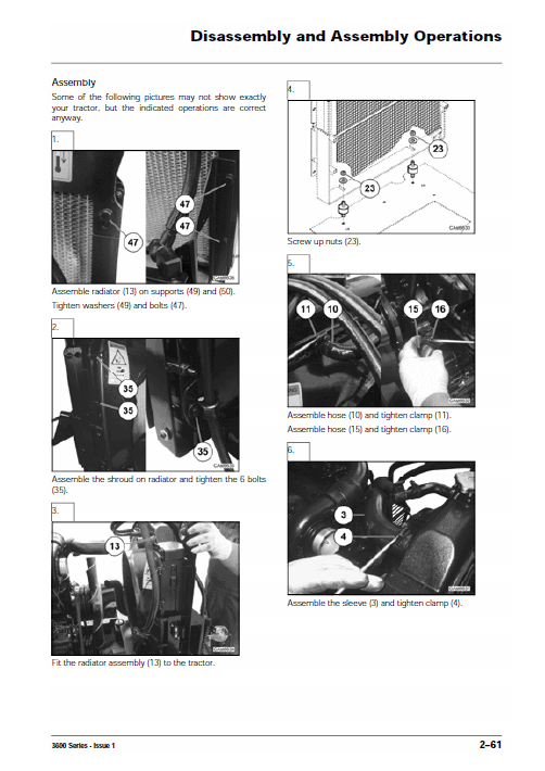 Challenger MT315B, MT325B, MT335B, MT345B Tractor Service Manual Workshop Guide
