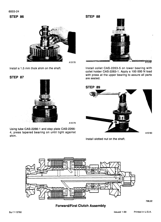 Case 921C Loader Service Manual Workshop Guide