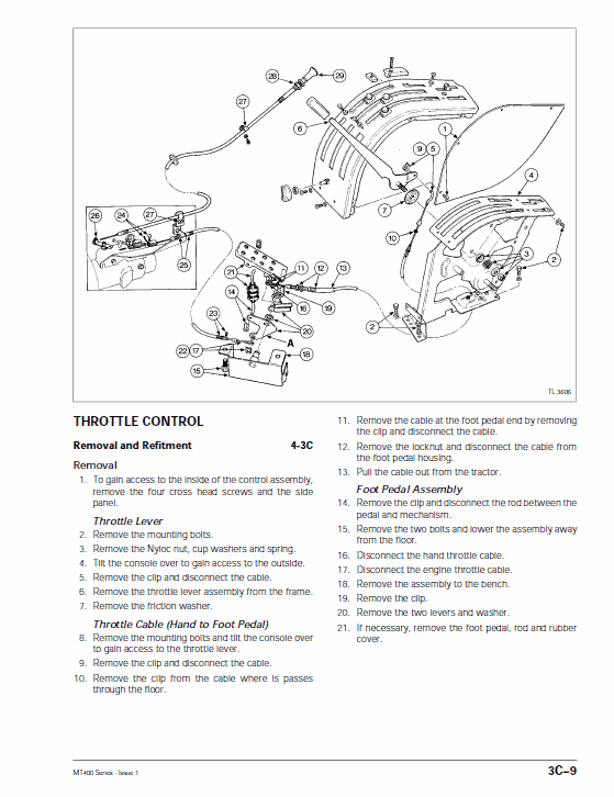 Challenger MT425, MT445, MT455, MT465 Tractor Service Manual Workshop Guide