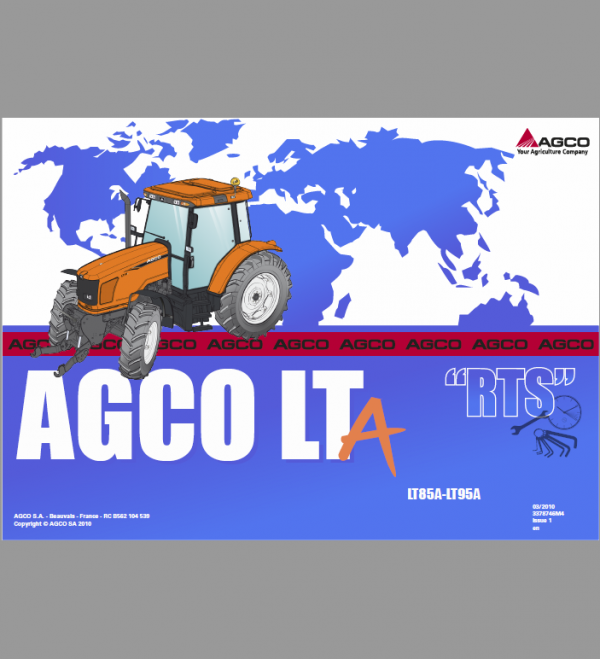 AGCO LT75A, LT85A, LT90A, LT95A Tractor Workshop Service Manual Workshop Guide