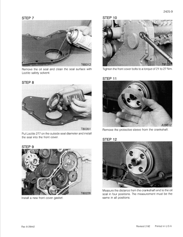 Case 9040 Excavator Service Manual Workshop Guide