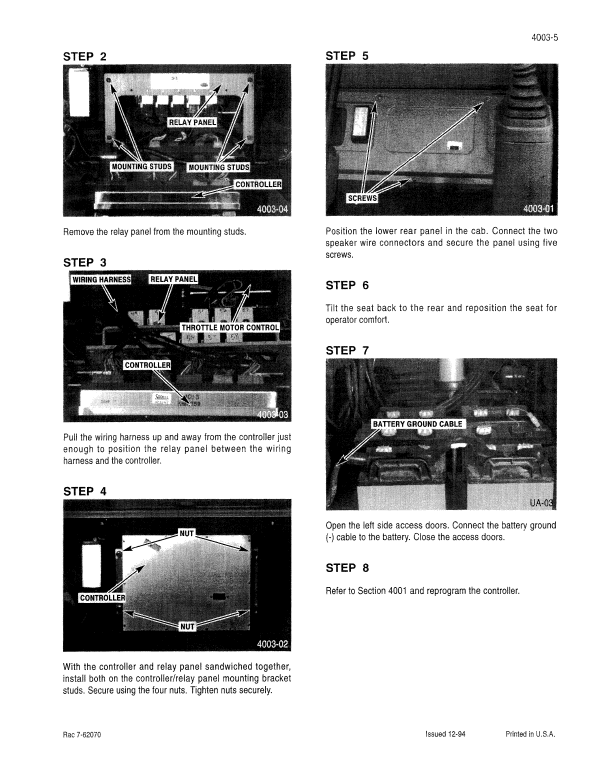 Case 9050B Excavator Service Manual Workshop Guide