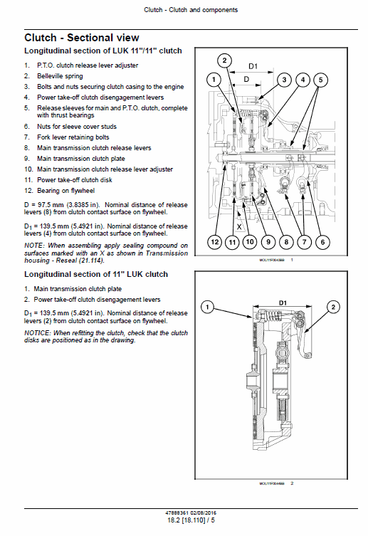New Holland T4.75F, T4.85F, T4.95F, T4.105F Tractor Service Manual Workshop Guide