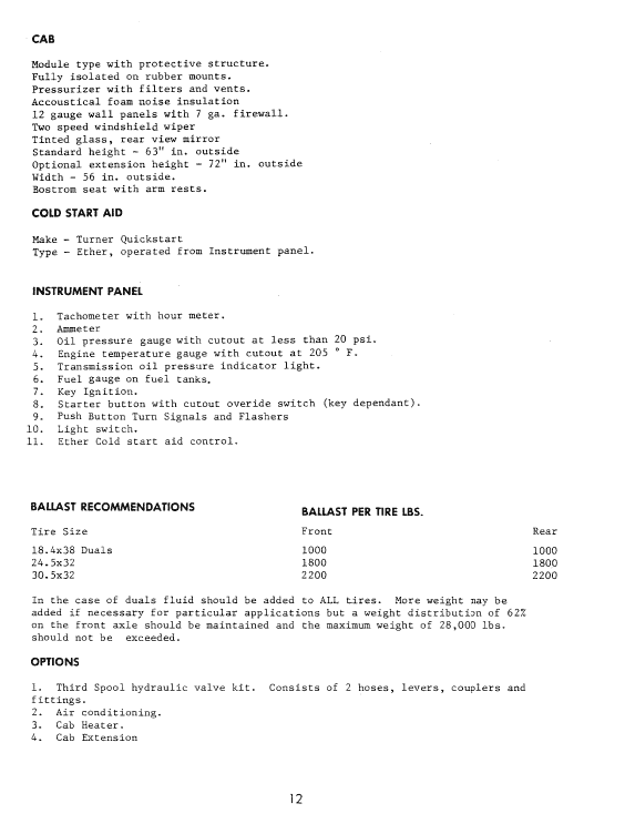 Ford Versatile 700, 750, 800, 825, 850, 900, 950 Tractor Service Manual Workshop Guide