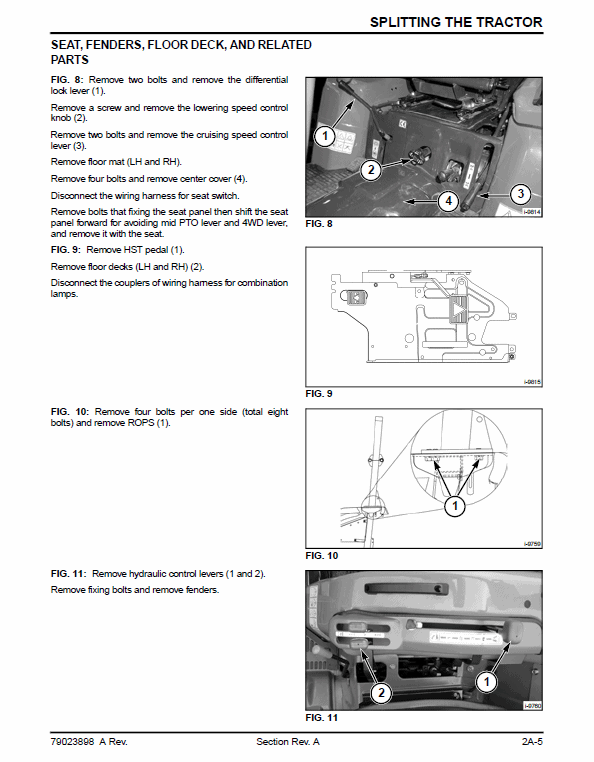 AGCO ST30X, ST32 Tractor Workshop Service Manual Workshop Guide