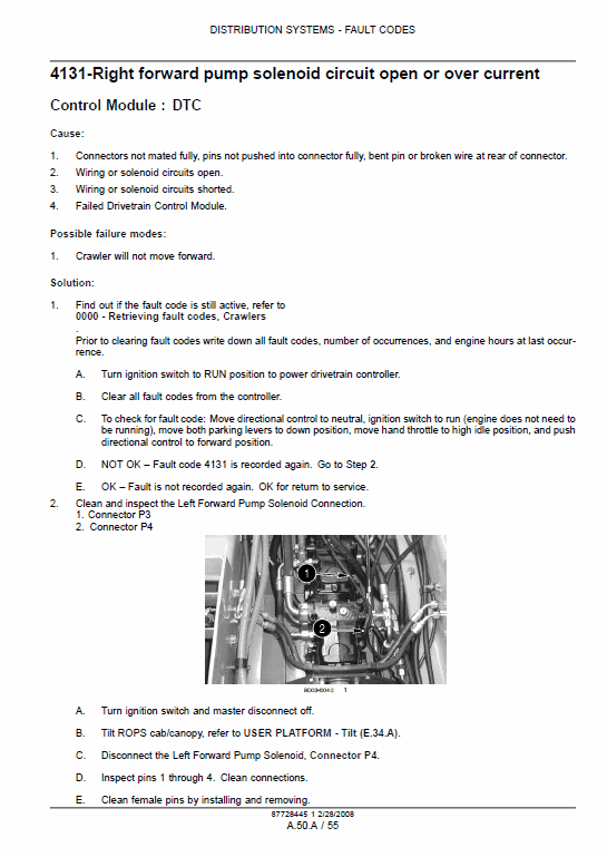 Case 750L, 850L Crawler Dozer Service Manual Workshop Guide