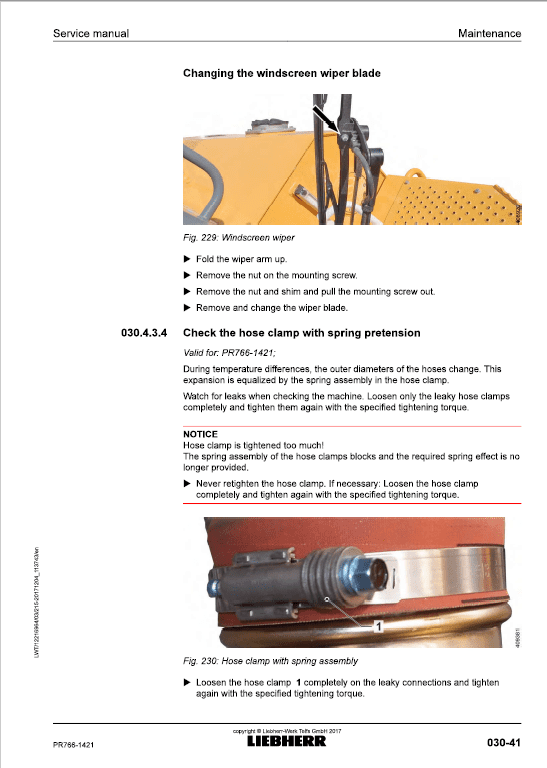 Liebherr PR 766 Crawler Dozer Repair Service Manual