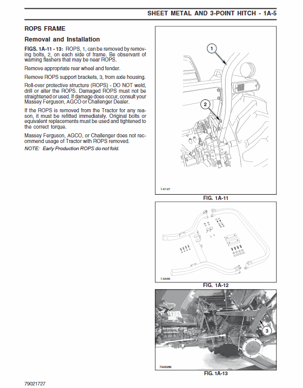 AGCO ST35X, ST40X Tractor Service Manual Workshop Guide