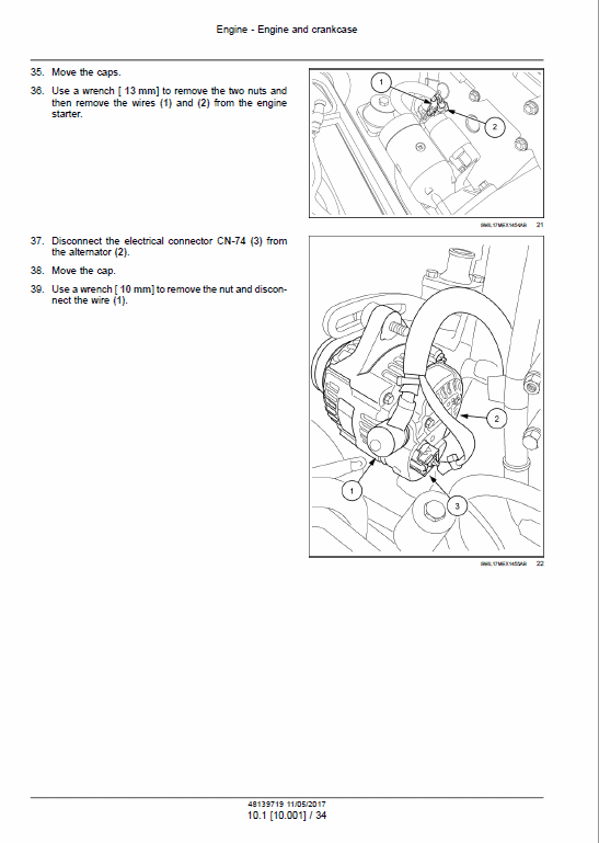 Case CX33C Mini Excavator Service Manual Workshop Guide
