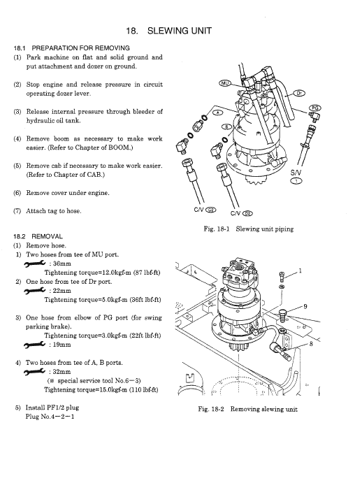Kobelco SK80MSR, SK80CS Excavator Service Manual Workshop Guide