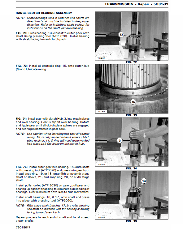 White 8510, 8610, 8710, 8810 Tractor Service Manual Workshop Guide