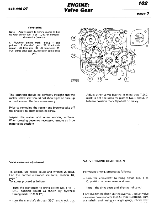 Fiat 446, 446DT Tractor Workshop Service Manual Workshop Guide