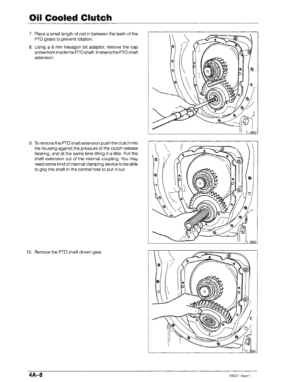 White 6410, 6510 Tractors Service Manual Workshop Guide