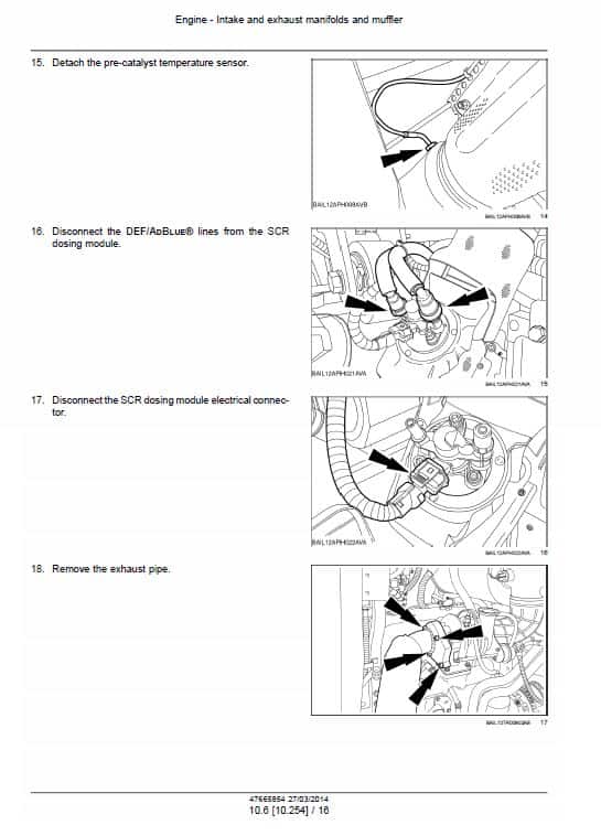 Case 110, 115, 120, 130, 140 Maxxum EP Tractor Service Manual Workshop Guide