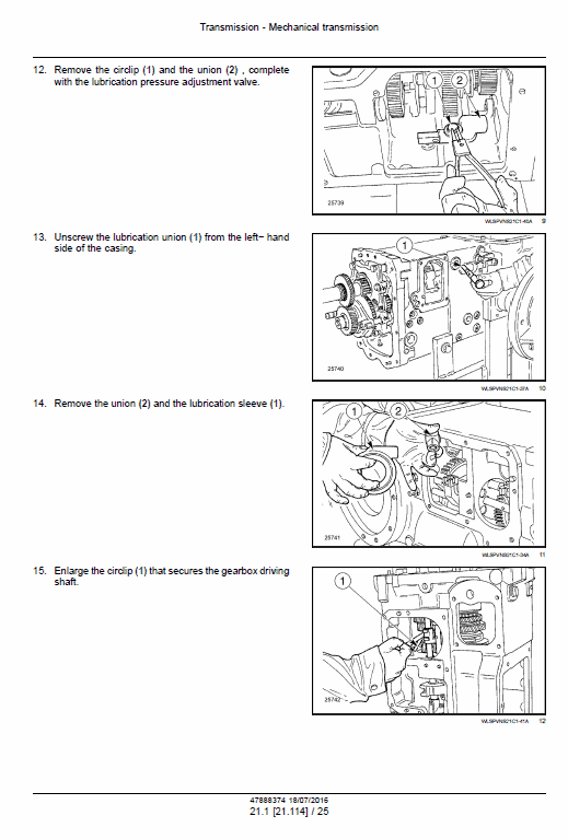 New Holland T4.75V, T4.85V, T4.95V, T4.105V Tractor Service Manual Workshop Guide