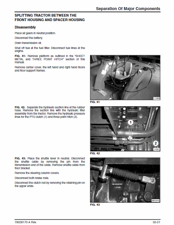 Challenger MT297 Tractor Service Manual Workshop Guide