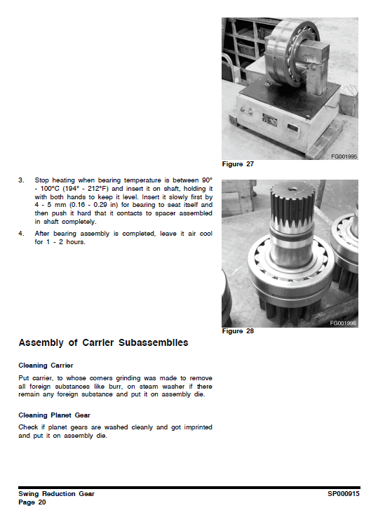 Doosan DX225NLC Excavator Service Manual Workshop Guide