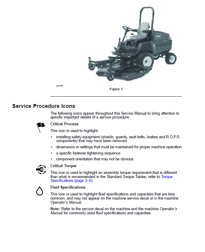 Toro Groundsmaster 3280-D, 3320 Service Repair Manual Workshop Guide