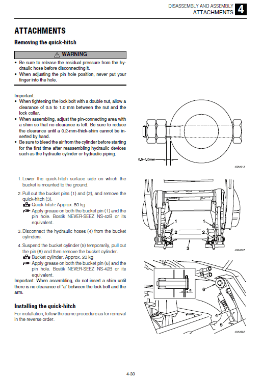 Takeuchi TL230 Loader Service Manual Workshop Guide