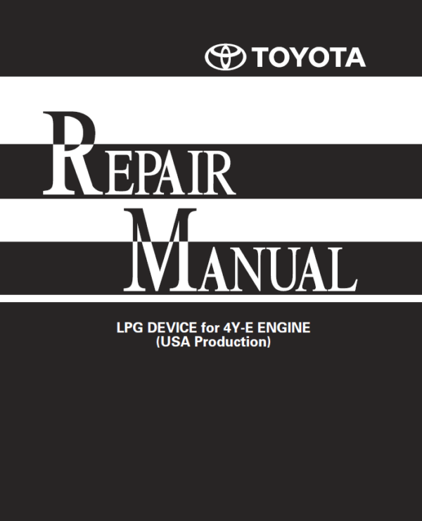 Toyota 8FDU15, 8FDU18, 8FDU20, 8FDU25, 8FDU30, 8FDU32 Forklift Repair Manual Workshop Guide
