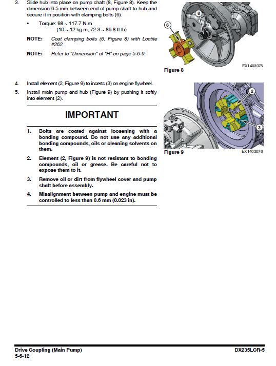Doosan DX235LCR-5 Excavator Service Manual Workshop Guide