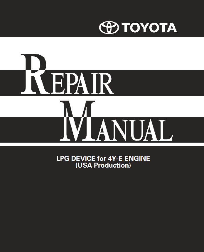 Toyota 8FDU15, 8FDU18, 8FDU20, 8FDU25, 8FDU30, 8FDU32 Forklift Repair Manual Workshop Guide