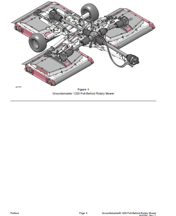 Toro Groundsmaster 1200 Service Repair Manual Workshop Guide