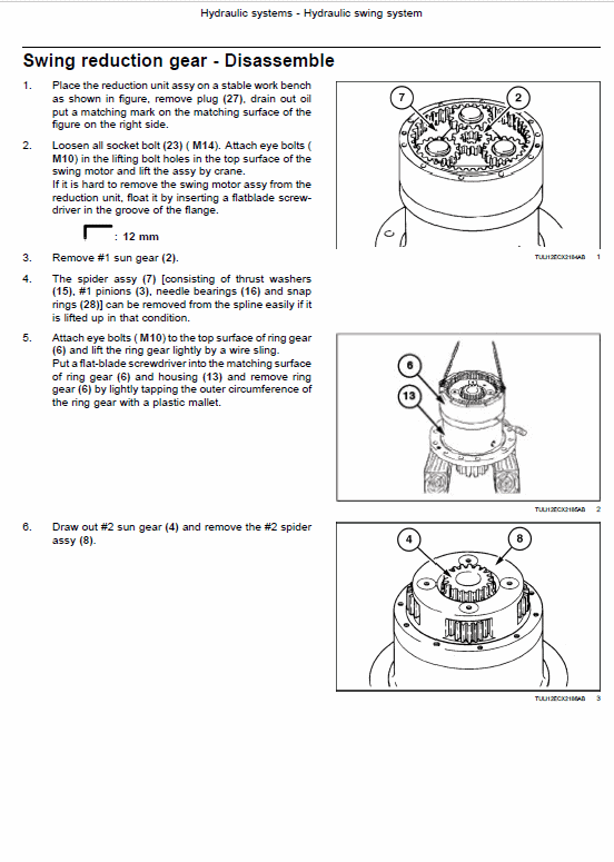 New Holland E175C Crawler Excavator Service Manual Workshop Guide