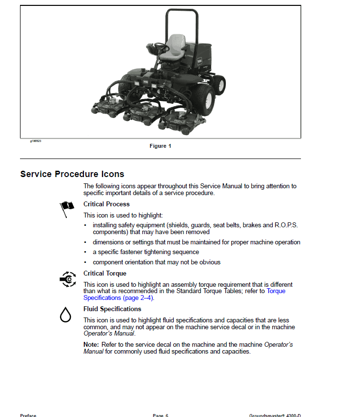Toro Groundsmaster 4300-D (Model 30864) (Serial No. 314000101 and Up) Service Repair Manual Workshop Guide