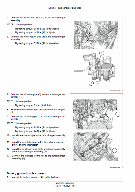 Case CX290D Crawler Excavator Service Manual Workshop Guide