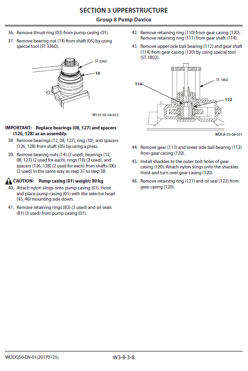 Hitachi ZX350LC-6 and ZX350LCN-6 ZAXIS Excavator Service Repair Manual Workshop Guide