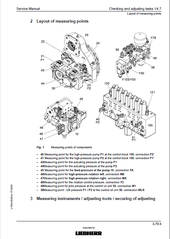 Liebherr A934C, A944C-HD, A954C-HD, R934C, R934C Litronic Service Manual