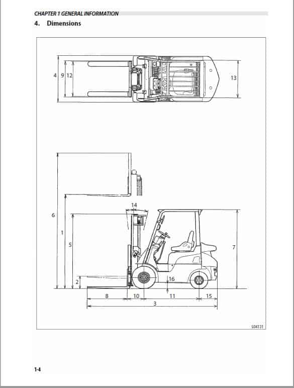 CAT C3000, C3500, CC4000, C4000 Lift Truck Service Manual