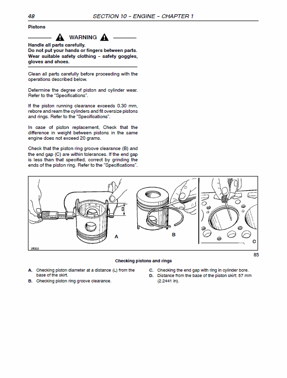 New Holland TN60DA, TN70DA, TN75DA, TN85DA, TN95DA Tractor Manual Workshop Guide