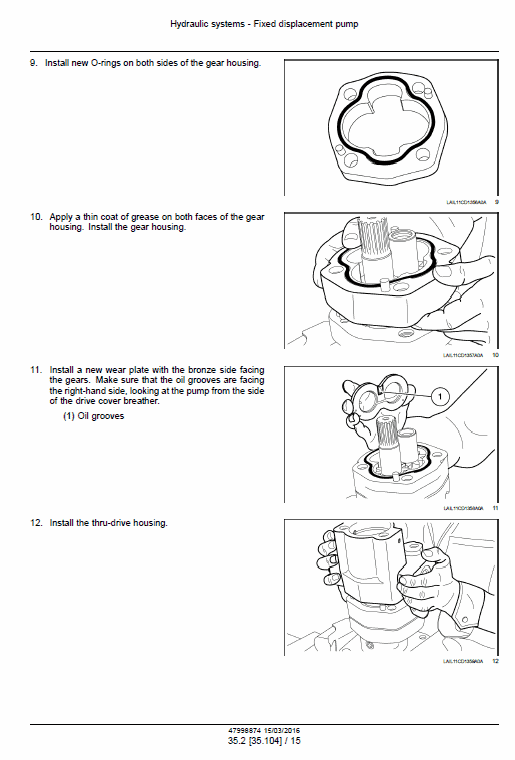 New Holland 1150L Crawler Dozer Service Manual Workshop Guide