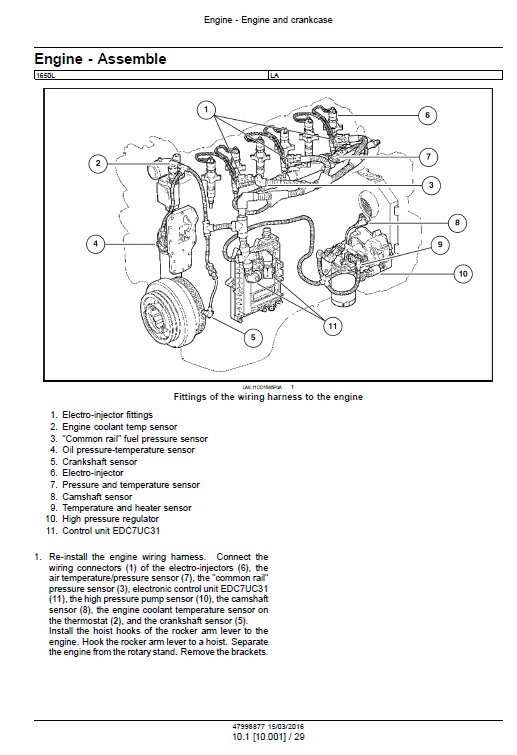 New Holland 1650L Crawler Dozer Service Manual Workshop Guide