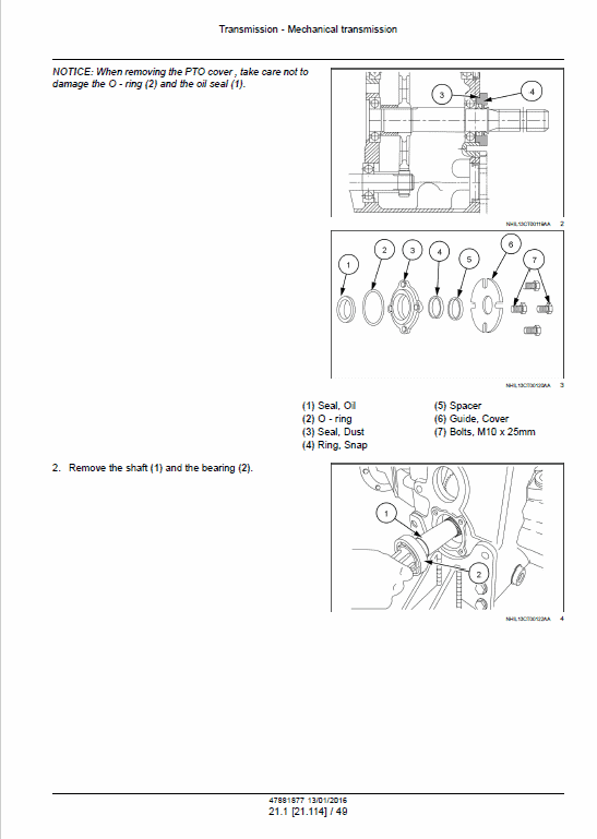 New Holland Workmaster 33 and 37 Tractor Service Manual Workshop Guide