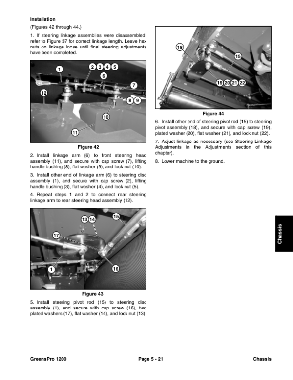 Toro Greens Pro 1200 Service Repair Manual Workshop Guide