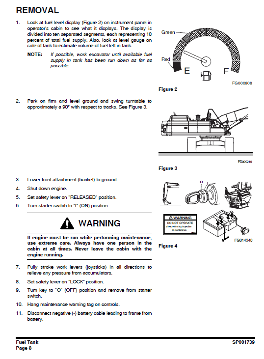 Doosan DX350LC Excavator Service Manual Workshop Guide
