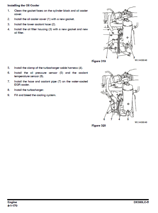 Doosan DX380LC-5 Excavator Service Manual Workshop Guide