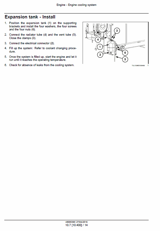 New Holland WE170B, WE190B Wheeled Excavator Service Manual Workshop Guide