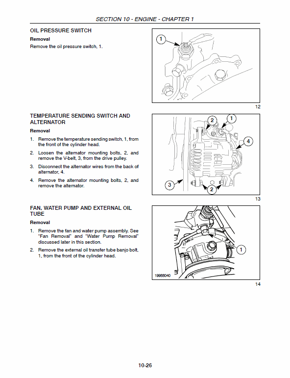 New Holland TC29DA, TC33DA Tractor Service Manual Workshop Guide