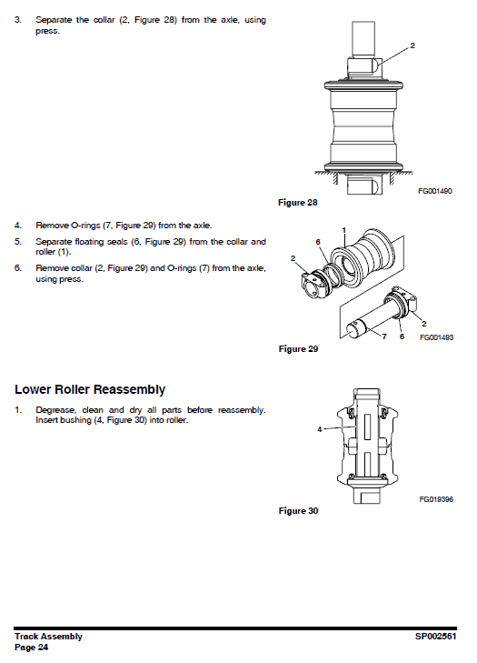 Doosan DX480LCA and DX500LCA Excavator Service Manual Workshop Guide