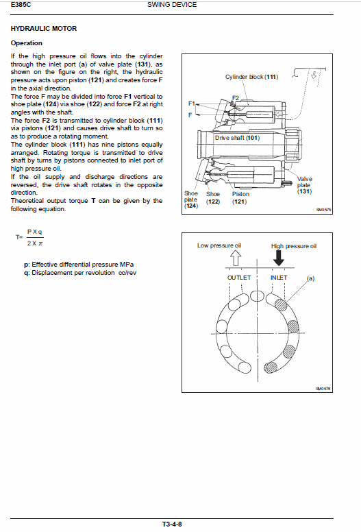 New Holland E385C Crawler Excavator Service Manual Workshop Guide