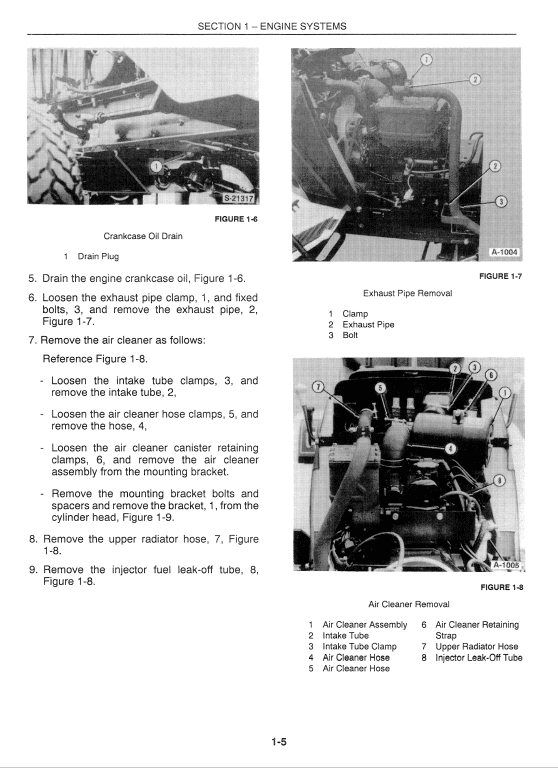 Ford GT64, GT75, GT85, GT95 Lawn Tractor Service Manual Workshop Guide