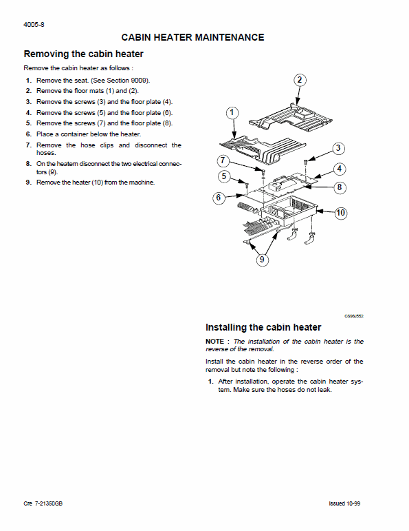 Case 595SLE, 595LSP Loader Backhoe Service Manual Workshop Guide
