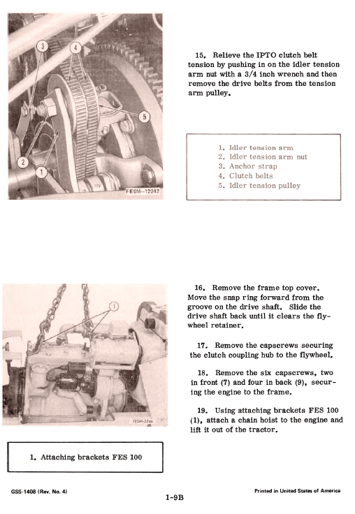 Cub Cadet 154, 184 and 185 Tractor Service Manual Workshop Guide